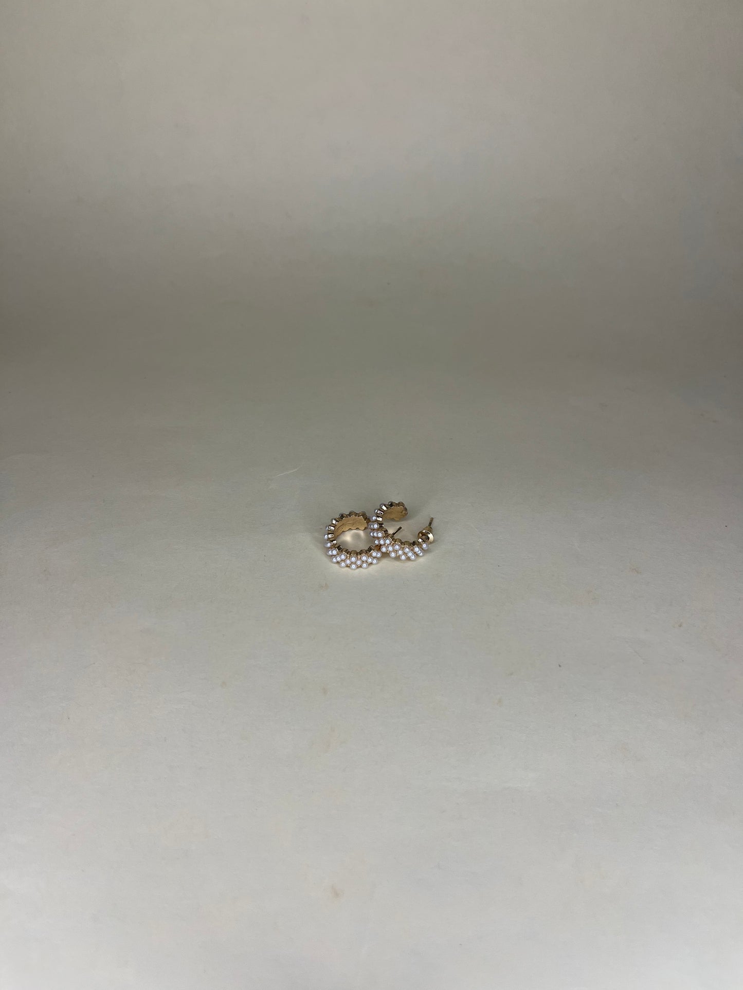 Pearl Elegance Hoops