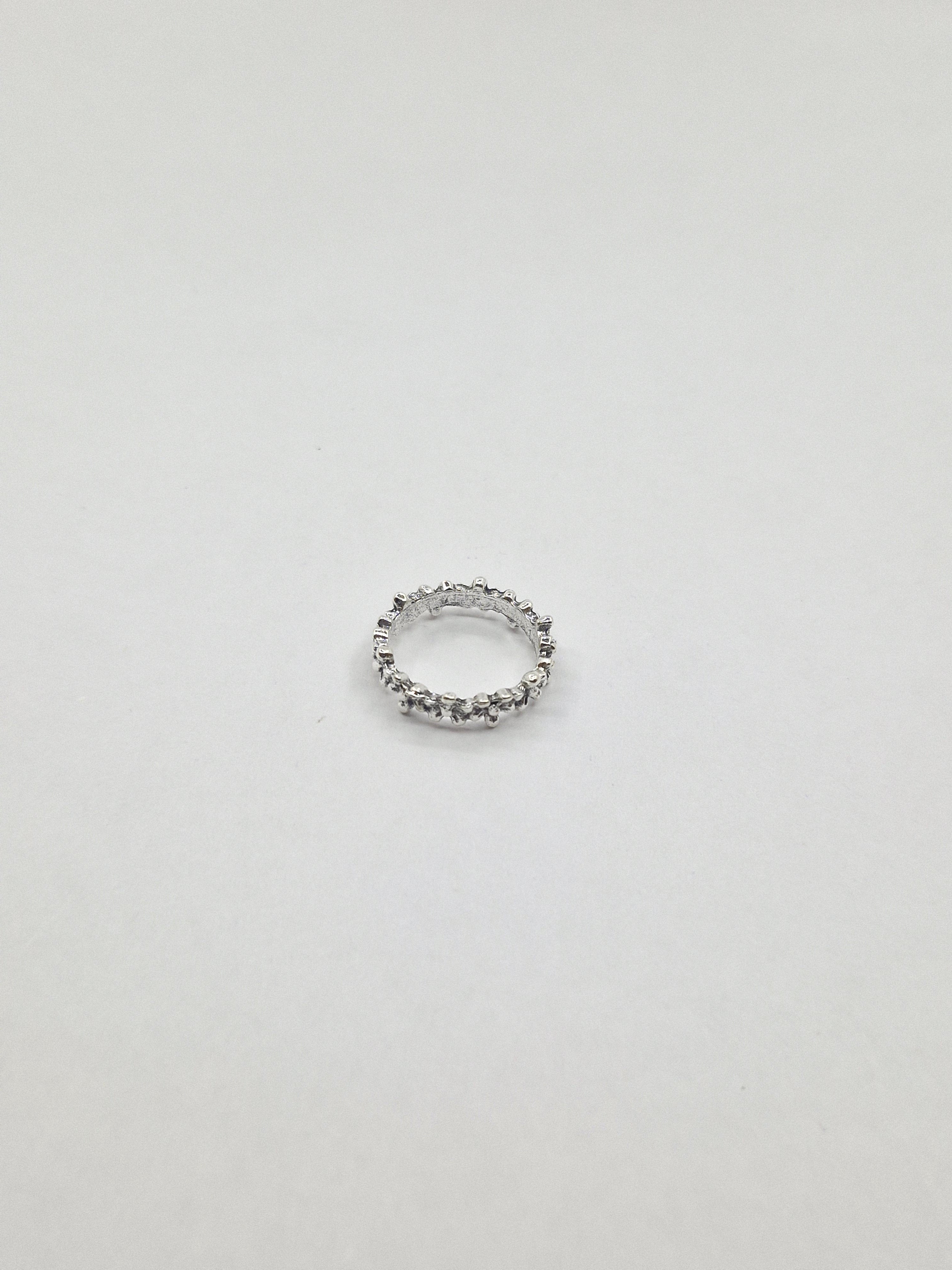 Azure Mystic Boho Ring Stack