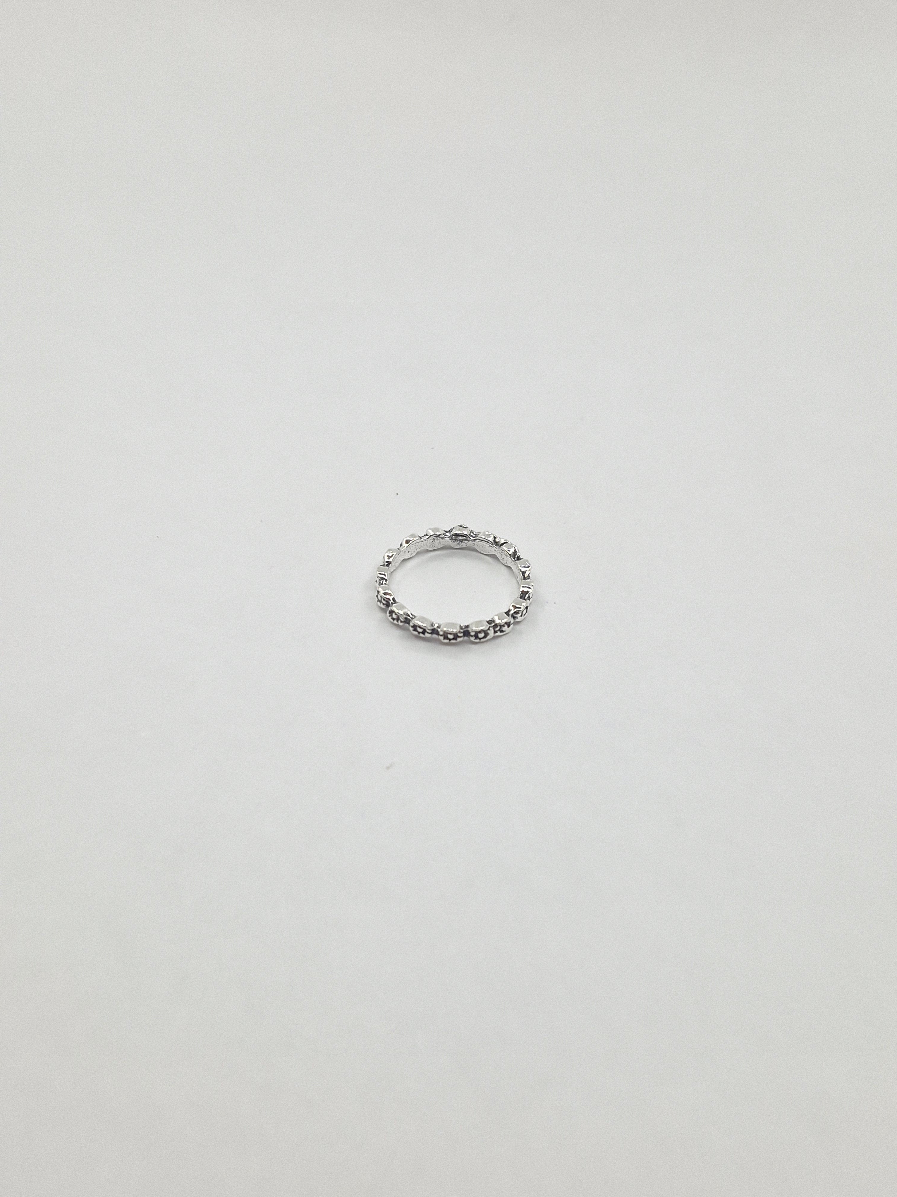 Azure Mystic Boho Ring Stack