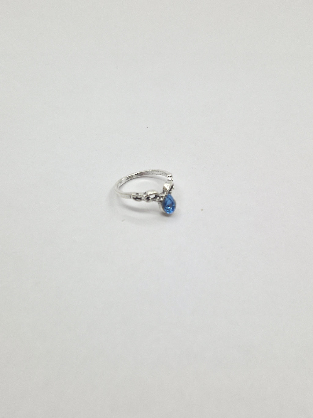 Azure Mystic Boho Ring Stack