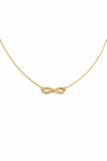 The "Everlasting Grace" Diamond Infinity Pendant Necklace