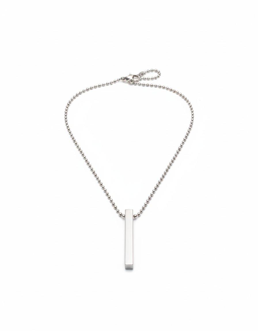 Vertical Bar Chain — Refined Strength, Modern Grace