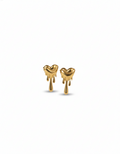 Melting Heart Earrings — Liquid Love, Bold Expressio