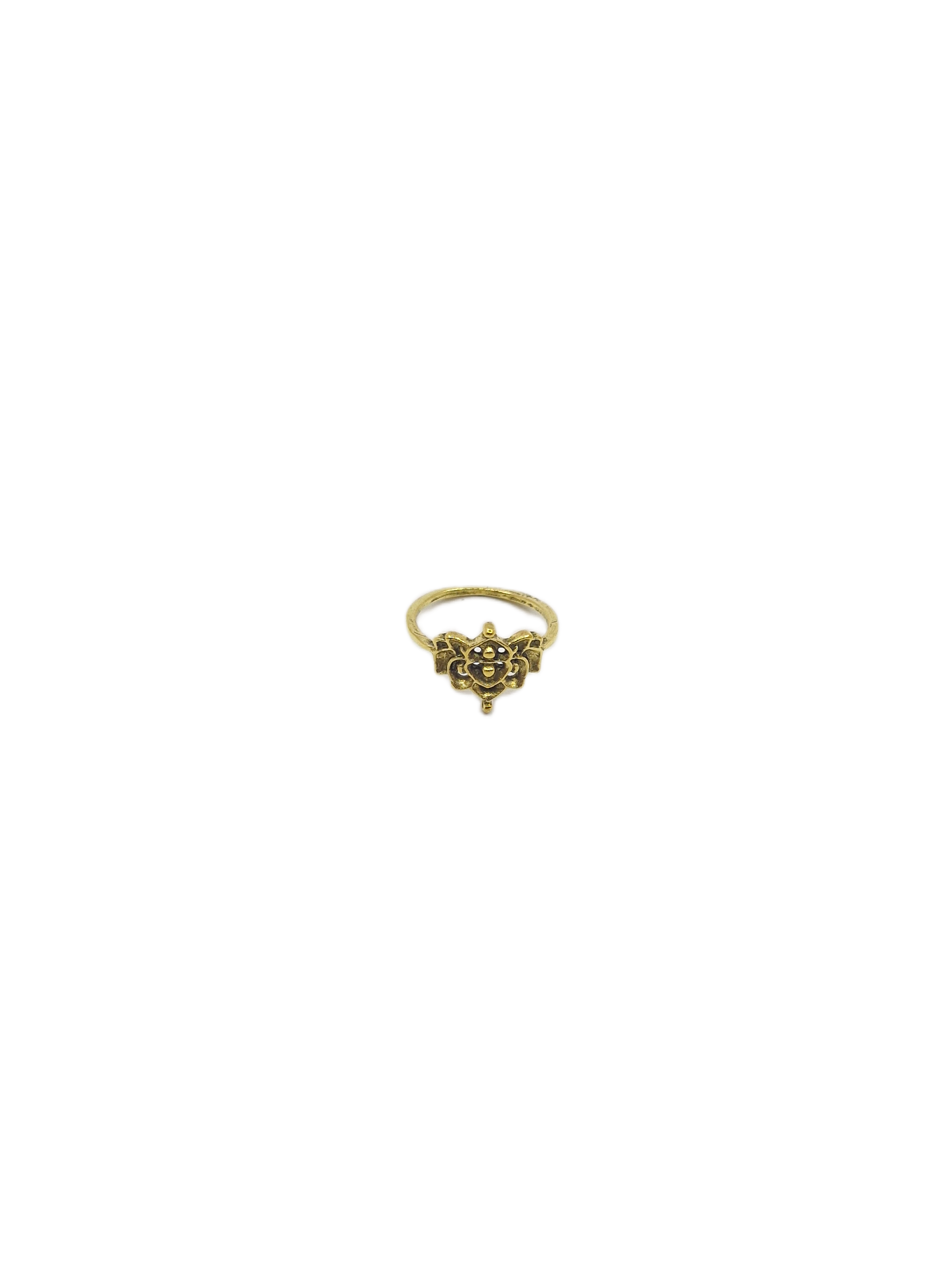 Gilded Guardian Ring