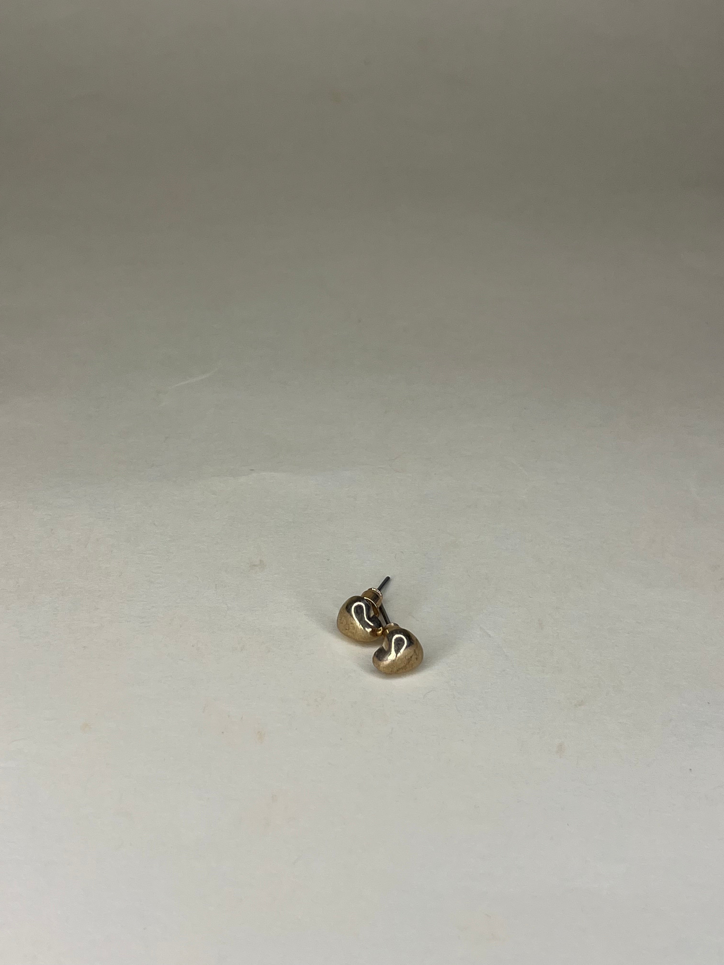 Polished Heart Studs