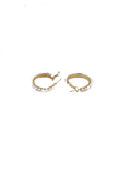 Ivory Orbit Hoops