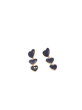 Noir Triple-Heart Drops