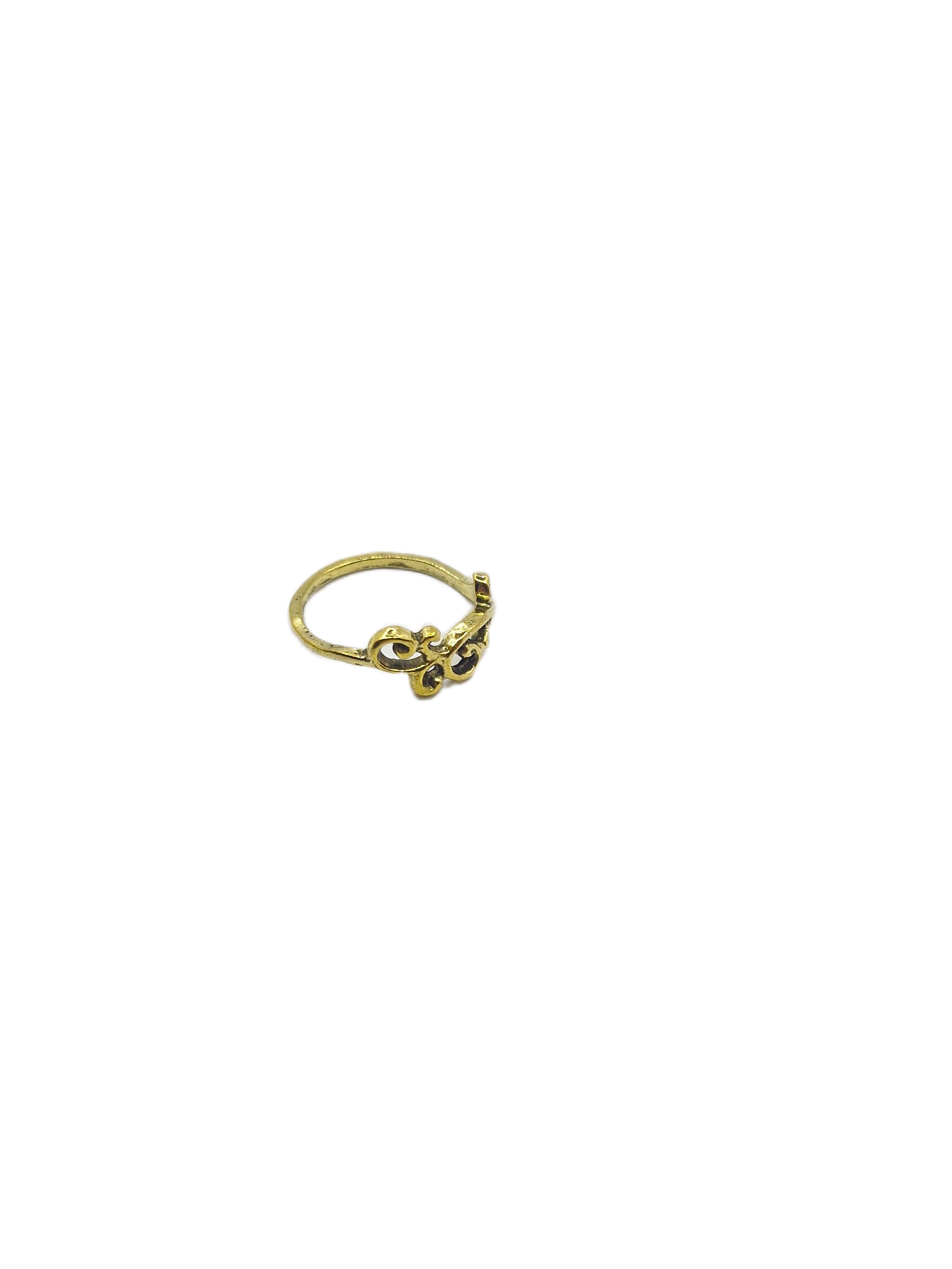 Ornate Crest Ring