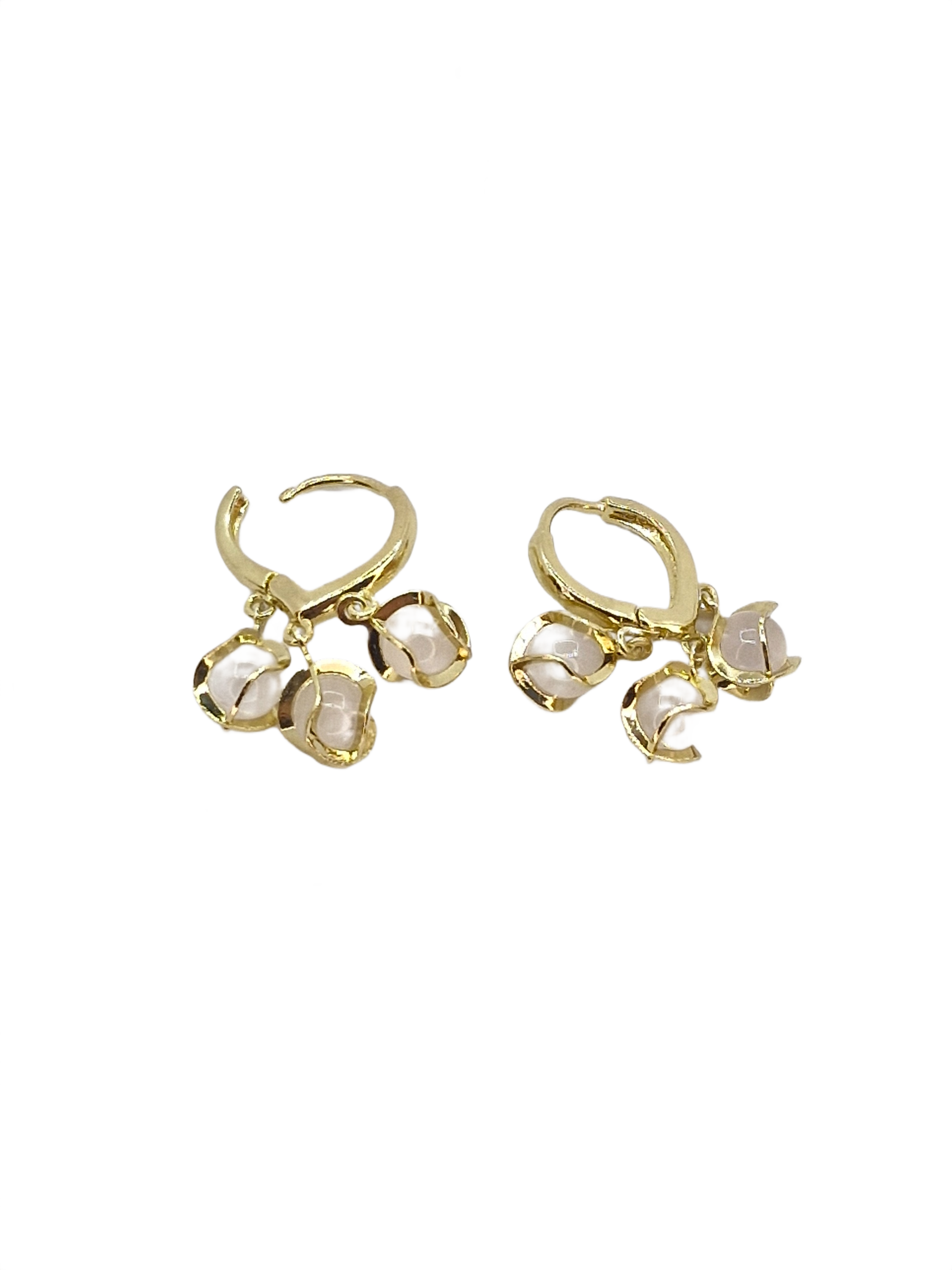 Petal Whisper Hoops