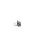 Royal droplet stone ring