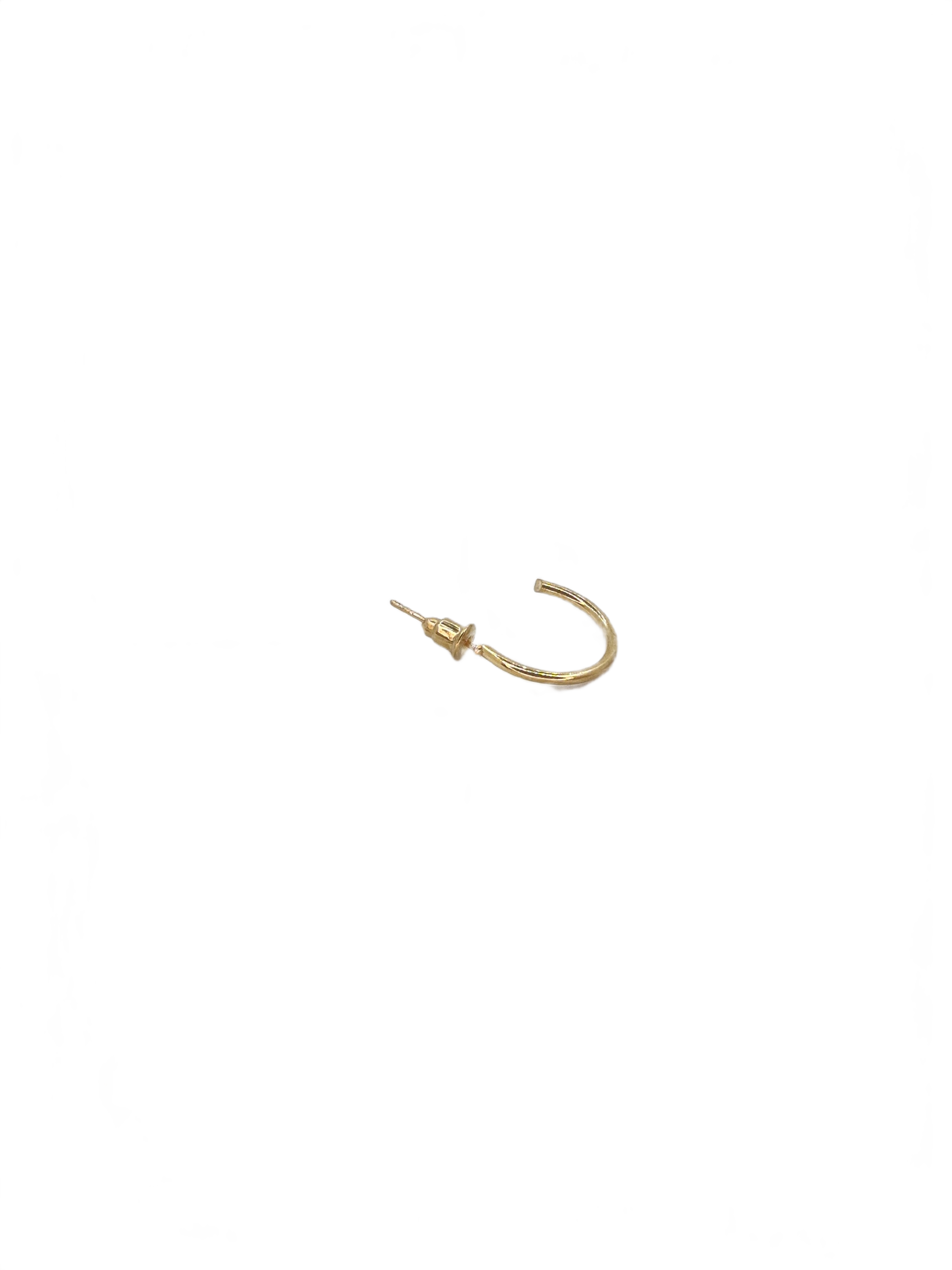 Solitaire Arc Hoop