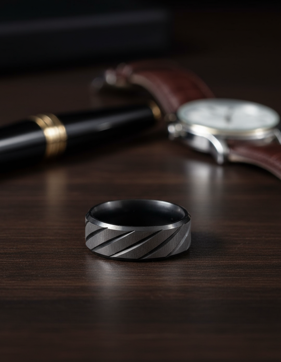 Obsidian Ring — Forged in Shadows, Worn in Power