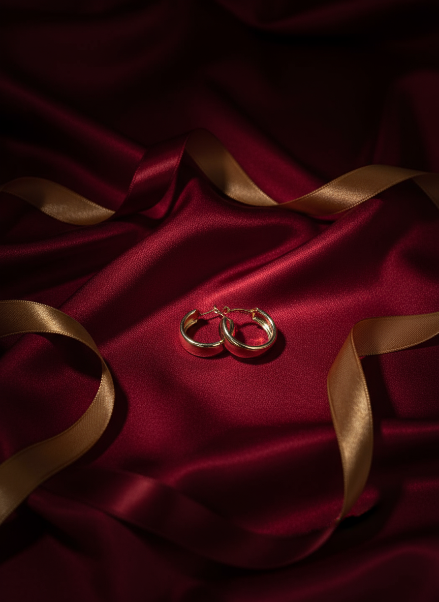 Essential Smooth Hoops- Ear rings