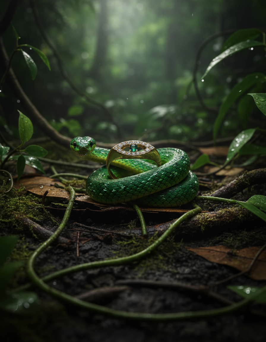 Serpent's Eye Ring — Venom of Desire