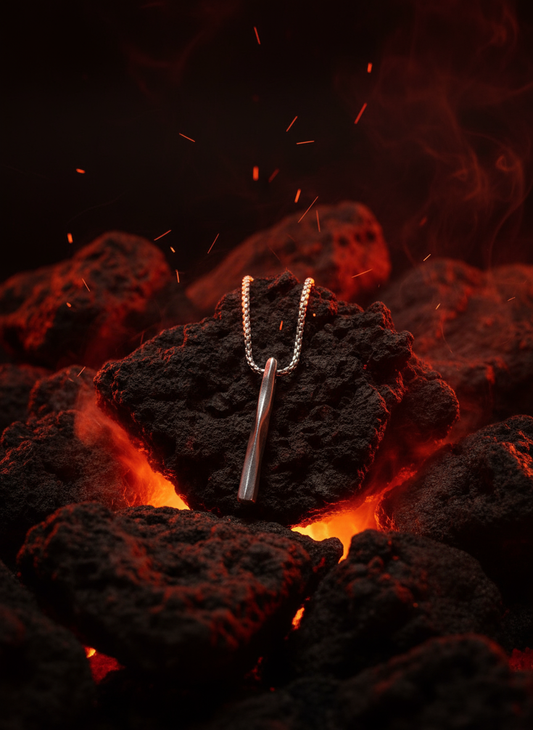 Vertical Bar Chain — Refined Strength, Modern Grace